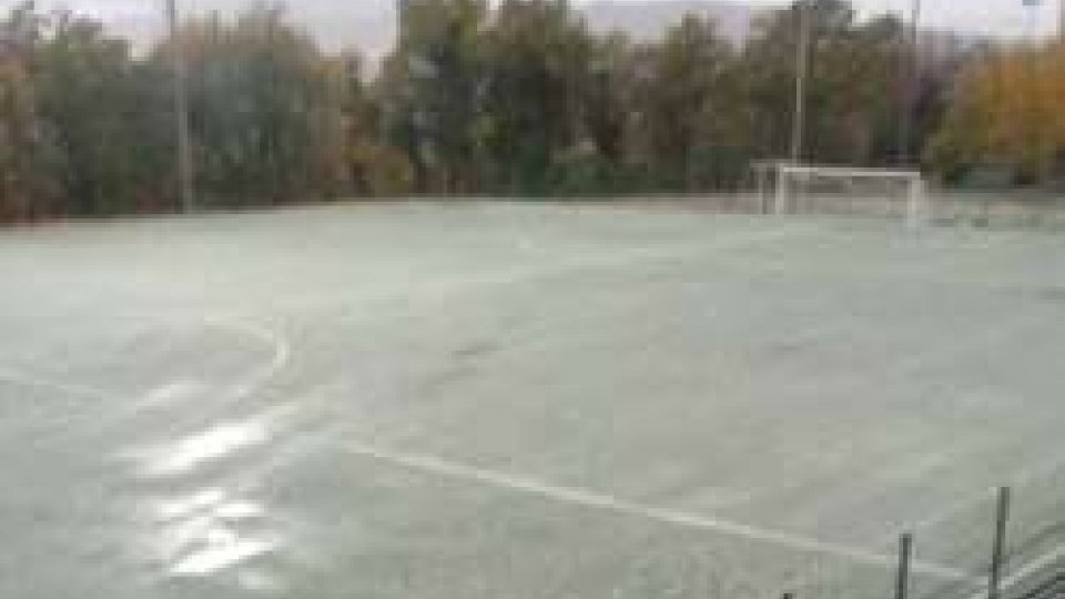 La neve sui campi di San Marino, le partite rinviate si recuperano martedì prossimo alle 21.15