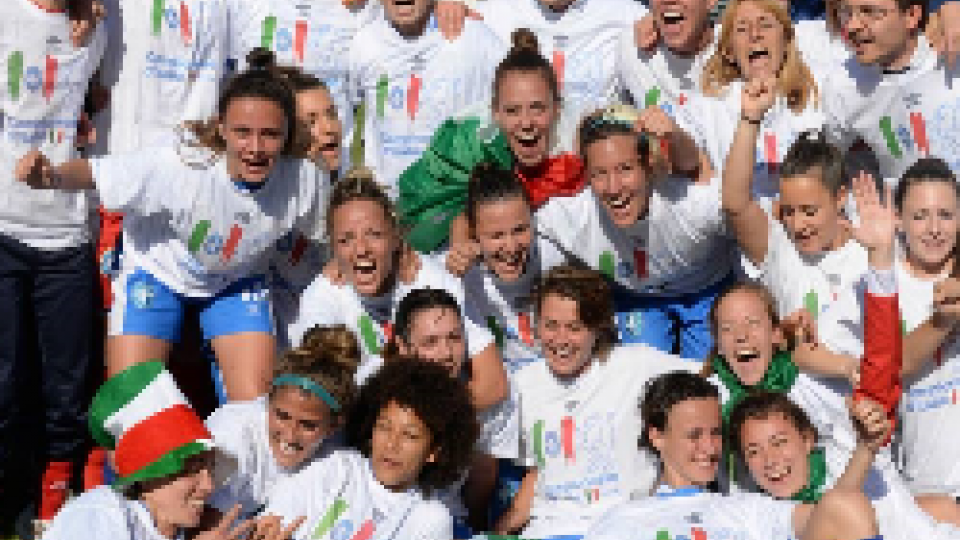 Festa Brescia Femminile (da pagina facebook)Serie A femminile: lo scudetto è del Brescia