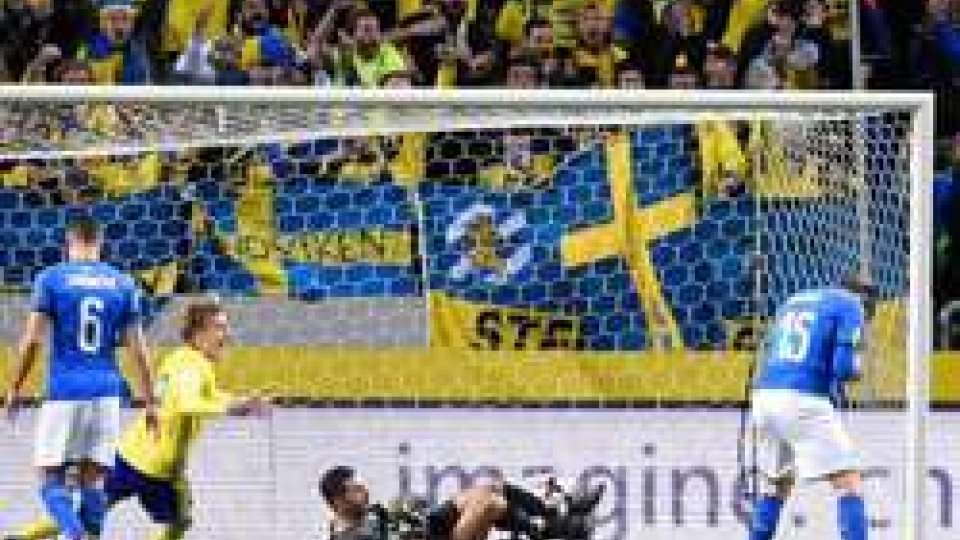 L?Italia perde a Stoccolma: si allontanano i Mondiali
