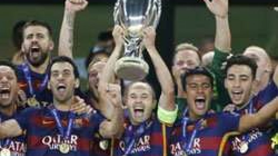 Supercoppa Europea al Barcellona, Siviglia battuto 5-4 ai supplementari