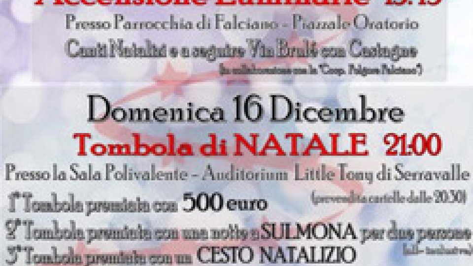 Serravalle: Vivi il Natale 2018