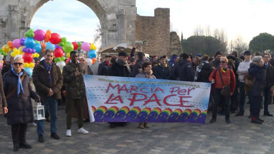 Rimini: numerosi i partecipanti, oggi, alla "Marcia della Pace"