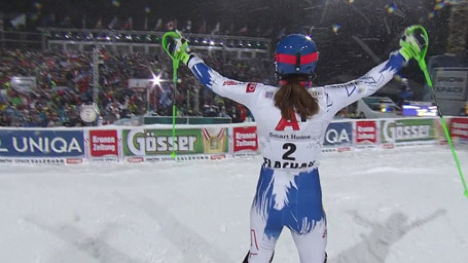 Coppa del Mondo di sci: a Flachau Petra Vlhova si impone su Mikaela Shiffrin