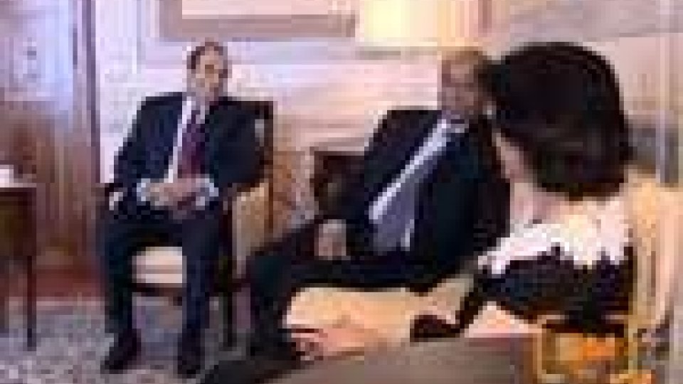 San Marino - Ex ministro agli Esteri e ambasciatore libico in Italia a Palazzo Begni