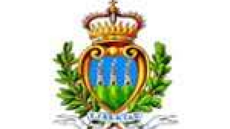 San Marino - Stemma e bandiera biancoazzurri protetti nella lista Wipo