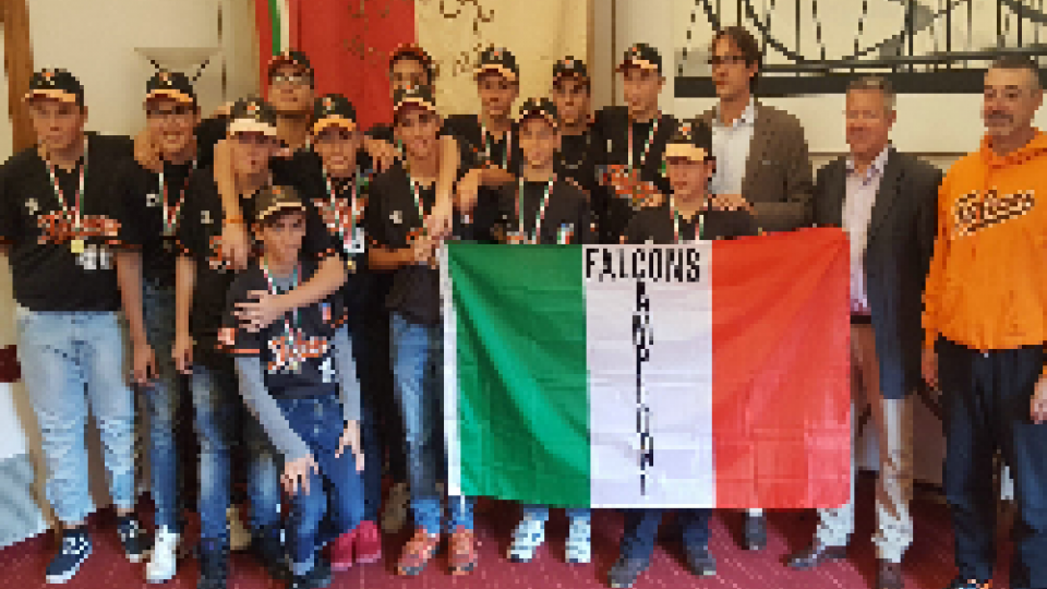 Falcons campioni d’Italia Under 15