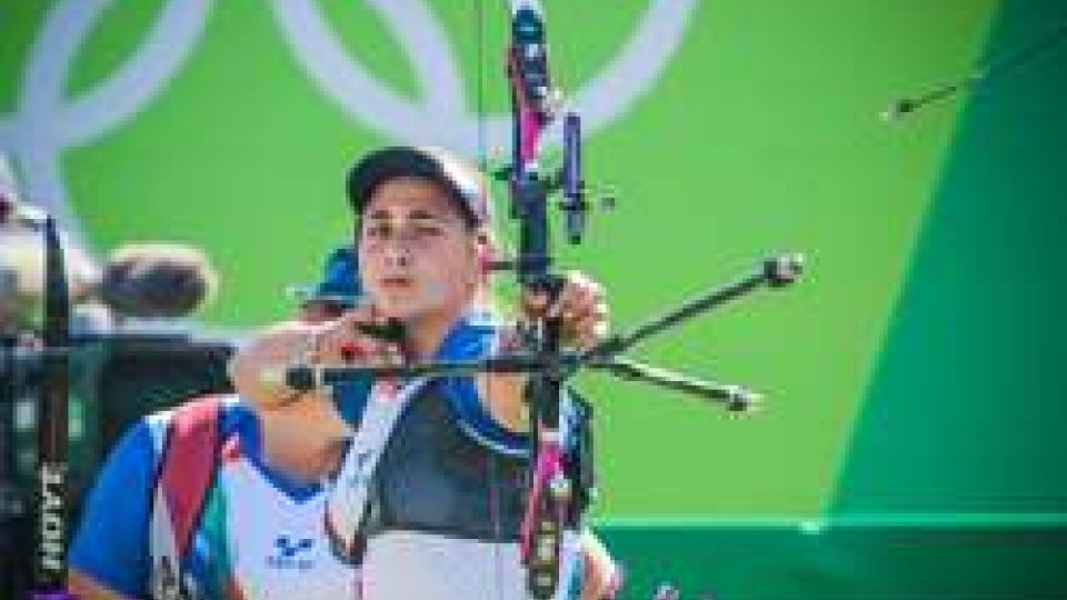 Claudia Mandia al tiro ai Giochi di Rio 2016