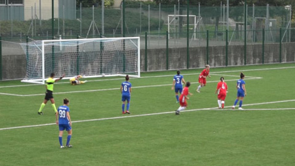 San Marino Academy-JesinaScivolone casalingo della San Marino Academy sconfitta 3-1 dalla Jesina. Di Giulia Baldini il gol delle biancazzurre