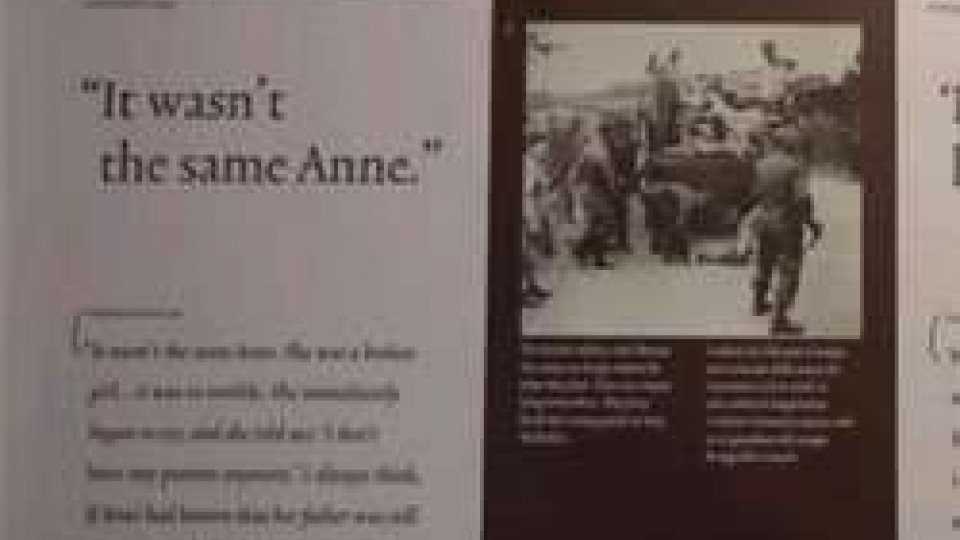 Una mostra storico documentaria dedicata ad Anne FrankUna mostra storico documentaria dedicata ad Anne Frank