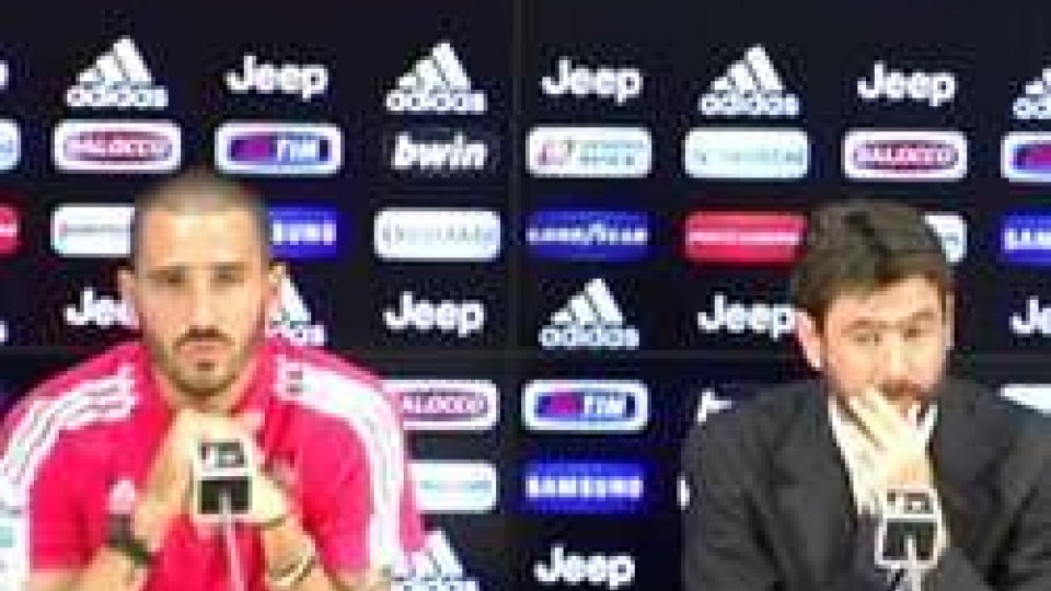 Bonucci e AgnelliBonucci rinnova, Agnelli: "Ora Juve ha più visibilità internazionale"