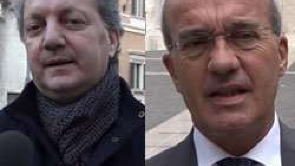 Sergio Pizzolante e Tiziano ArlottiMaxi canoni pertinenziali, Pizzolante: "Salvati locali storici della Riviera"
