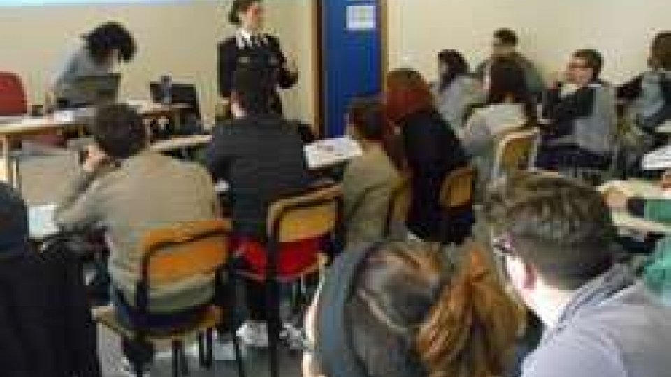 Valmarecchia: Incontro con i Carabinieri dei ragazzi della legalità