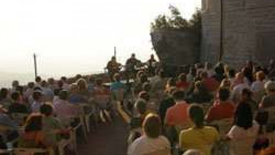 Concerti all'Alba: la musica del trio UmbriAEnsamble incanta 150 persone