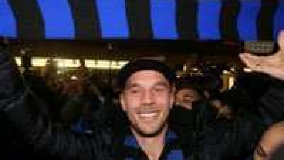 Inter: bagno di folla per Podolsky