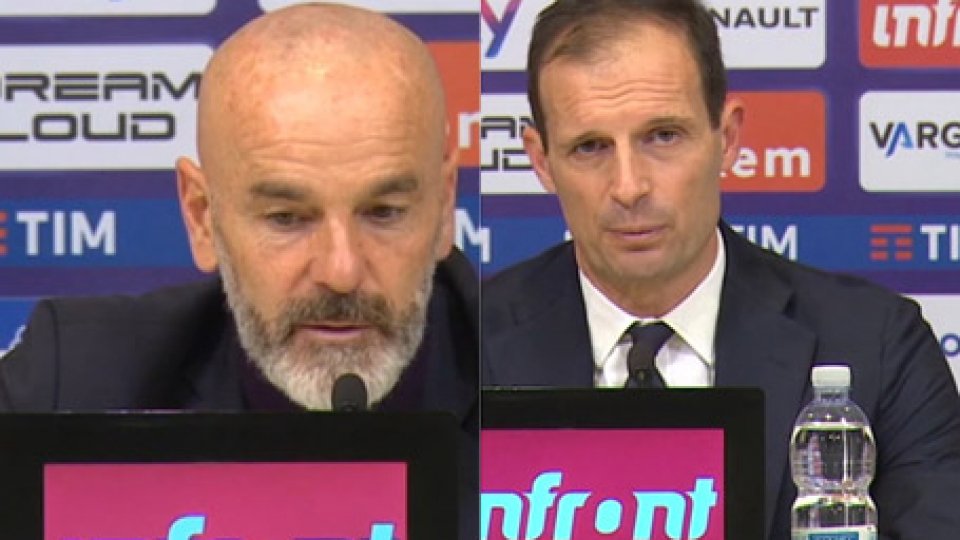 Interviste a Stefano Pioli e Massimiliano AllegriJuventus-Fiorentina 3-0: le considerazioni di Pioli e Allegri
