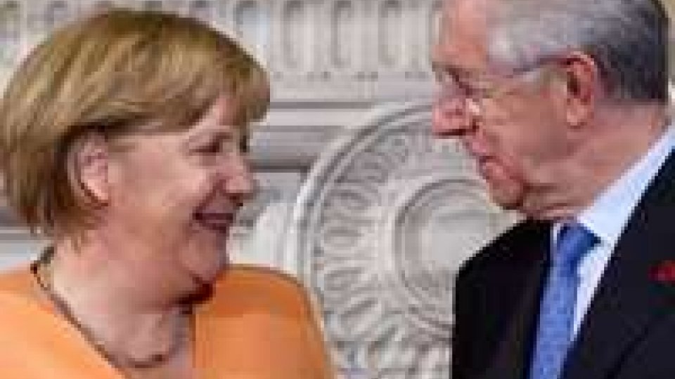 Vertice Merkel-Monti: d'accordo su misure prese
