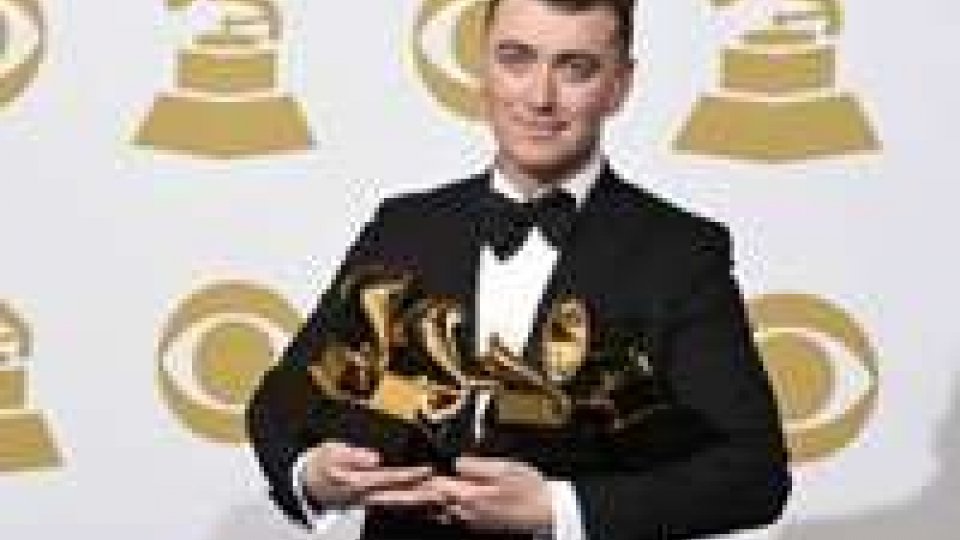 Grammy Awards: Sam Smith cala il poker