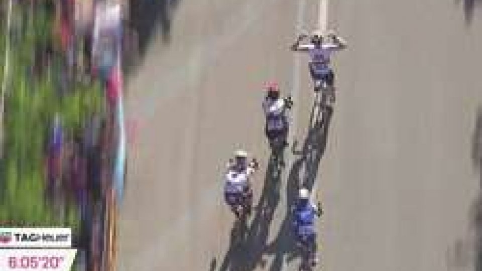 #Giro100, a Greipel seconda tappa e maglia Rosa