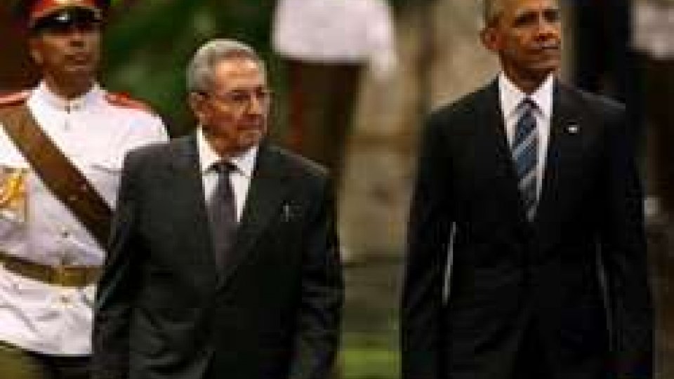 Obama e Michelle a CubaCuba: "storica" visita di Obama a L'Avana