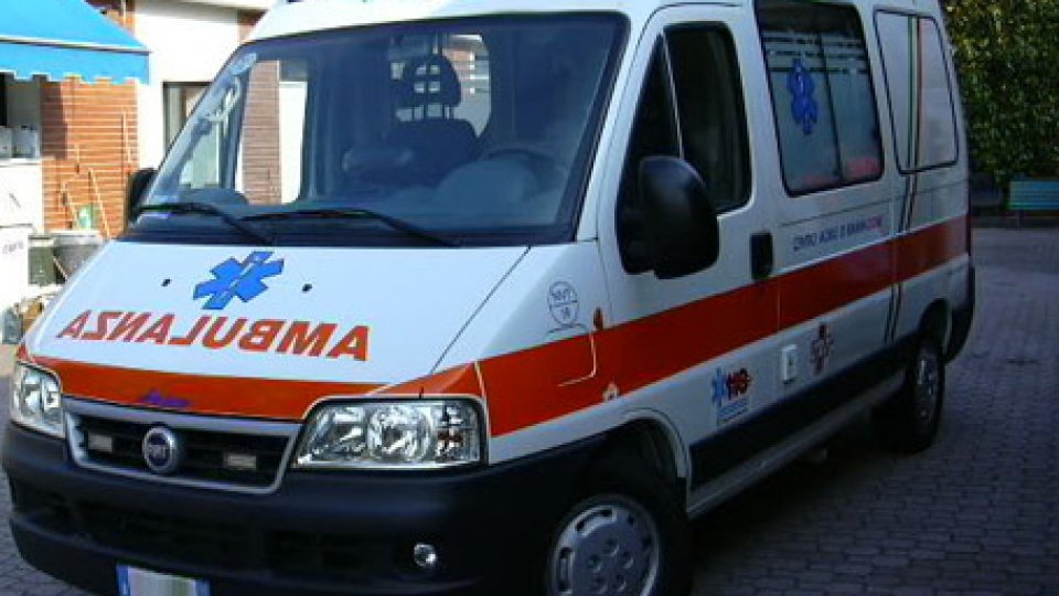 Un'ambulanza. Foto repertorio