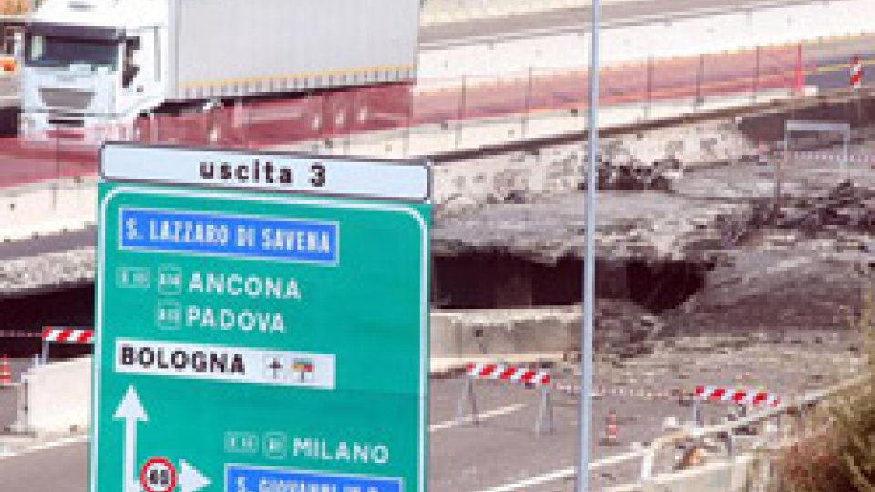 Bologna: riapre il tratto di tangenziale sul raccordo di Casalecchio
