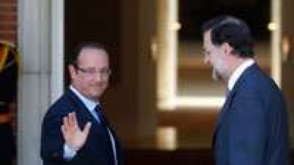 Vertice Hollande-Rajoy: al centro la stabilità dell'euro