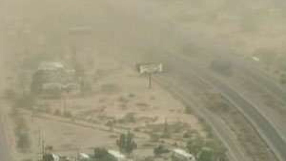 Tempesta di sabbia in Arizona