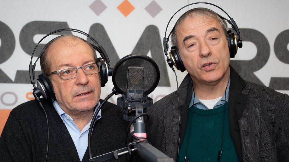Davide Riondino e Dario Vergassola a Radio San Marino