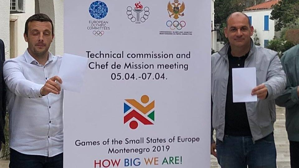 Meno di 50 giorni ai Giochi dei piccoli Stati in Montenegro