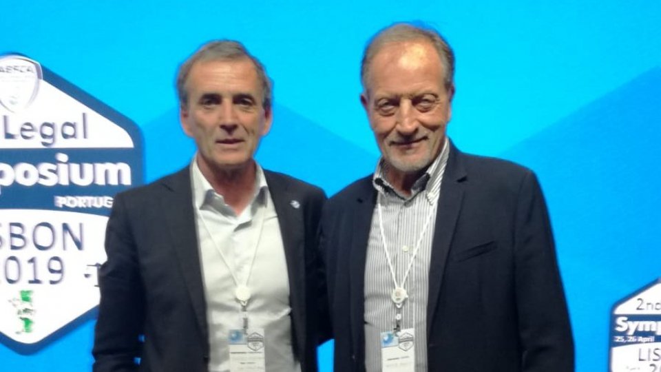 Giampaolo Mazza, presidente ASAC con Renzo Ulivieri, presidente AIAC
