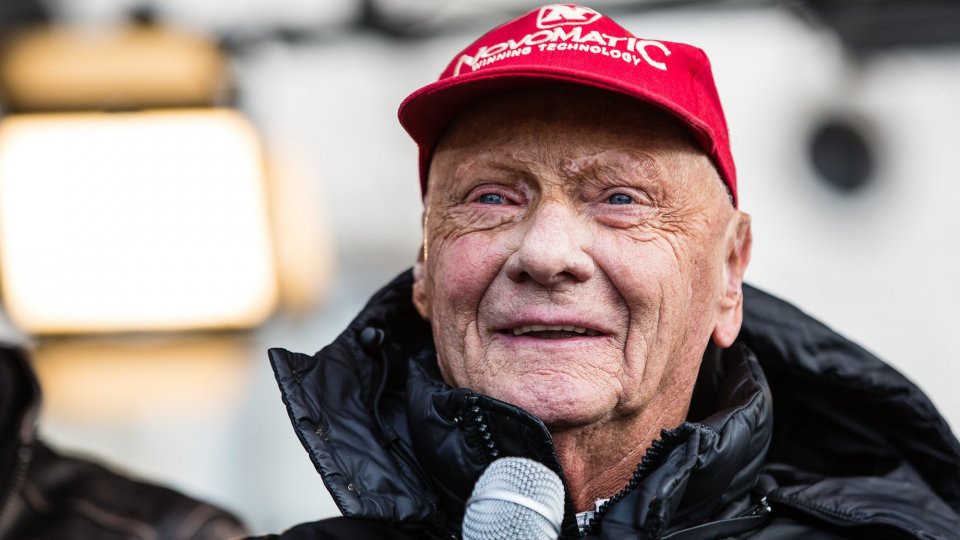 Niki Lauda nel 2016