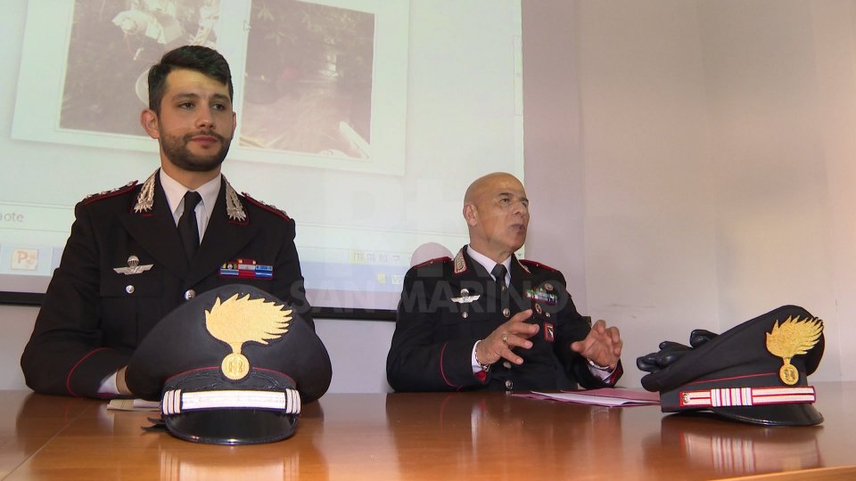 Conferenza stampa Cc RiminiIl resoconto dei Carabinieri