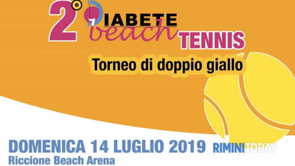 Torna a Riccione il "Diabete Beach Tennis"