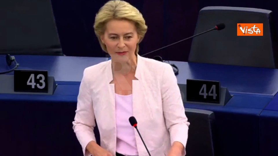 Ursula von der LeyenIl commento del Presidente del Parlamento Europeo David Sassoli