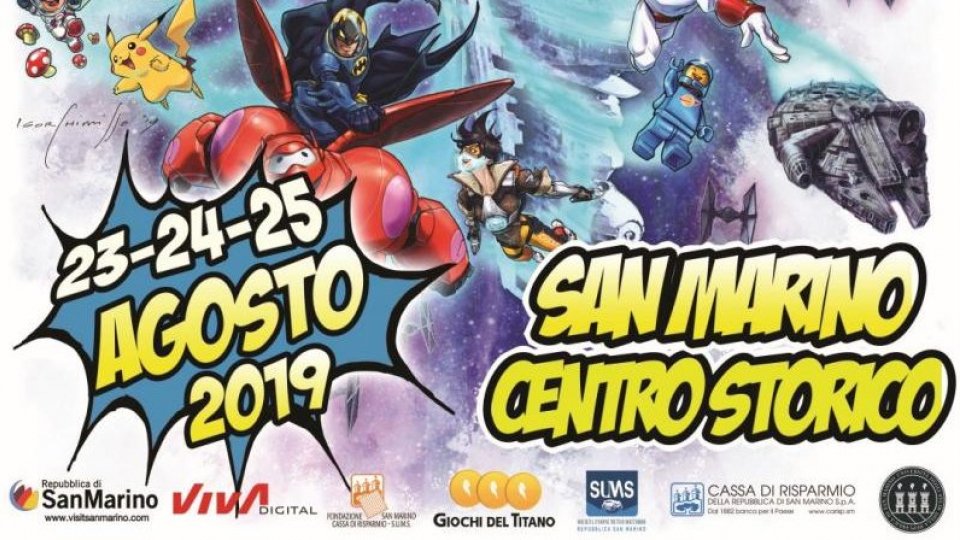 San Marino Comics - Festival del Fumetto e della Cultura pop - San Marino, 23, 24 e 25 agosto 2019