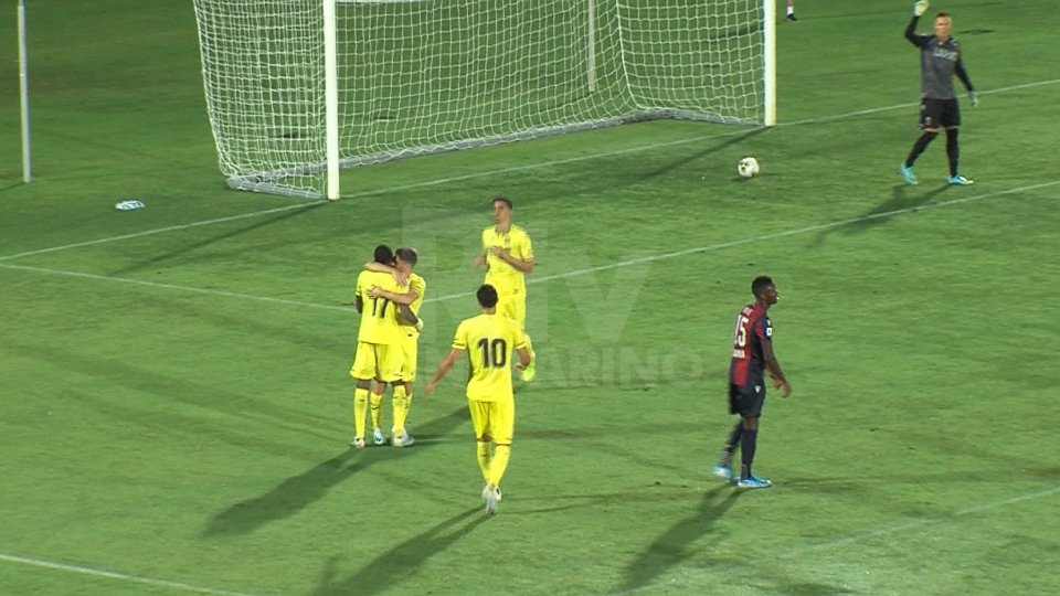 Gol e tanto spettacolo a San Marino, il Villarreal supera 4-3 il Bologna