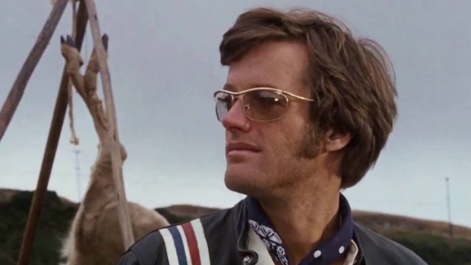 Peter Fonda nel film "Easy Rider"