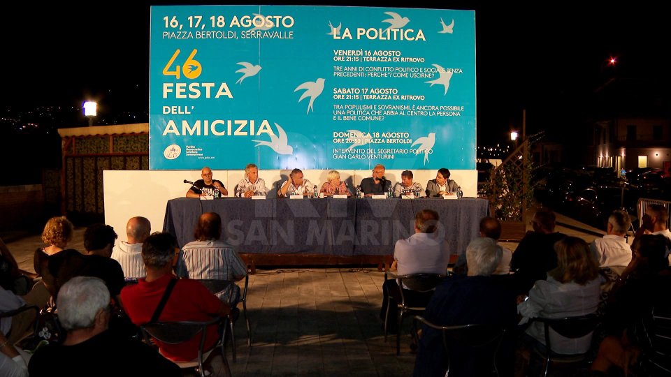 Il dibattito a SerravalleIl dibattito a Serravalle