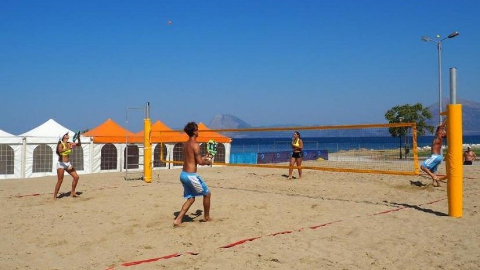Mediterranean Beach Games, primi allenamenti per i biancazzurri
