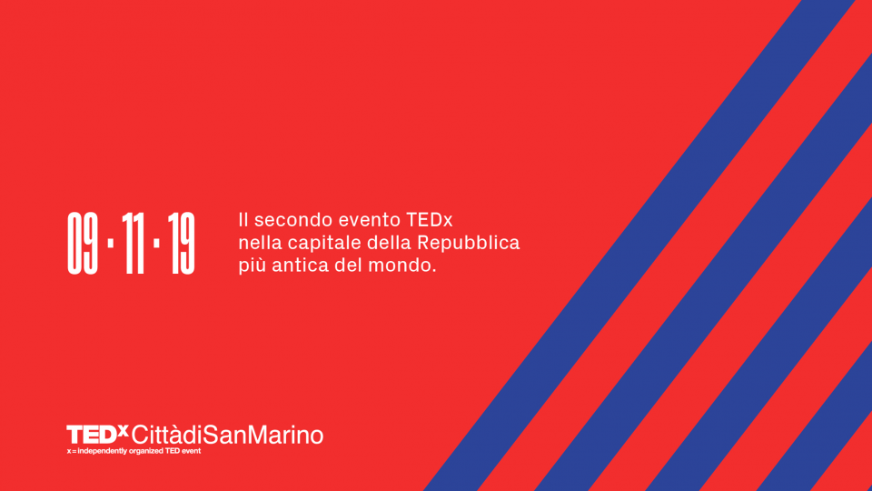 Torna TEDex Città di San Marino, le idee senza confini