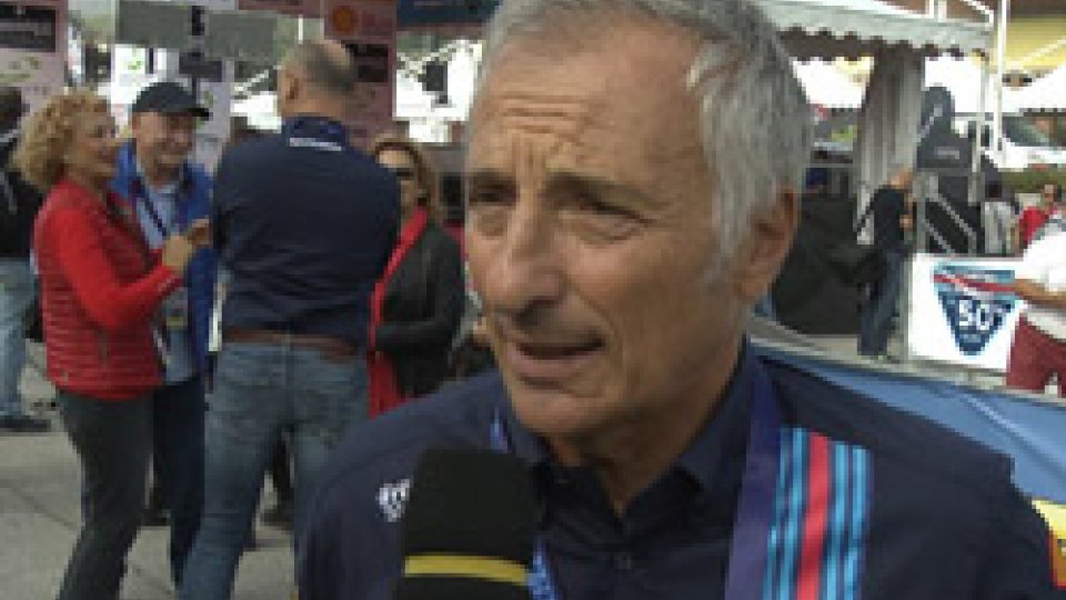 Riccardo PatreseRiccardo Patrese al Legend per i 50 anni di Martini Racing