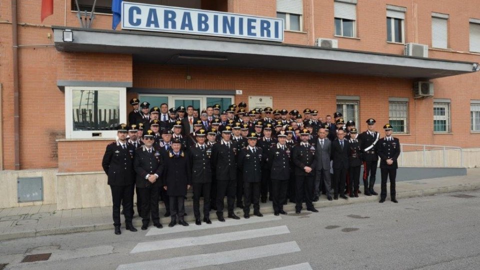 Il Comandante della Legione Carabinieri “Emilia Romagna”, Generale di Brigata Claudio Domizi, in visita al Comando Provinciale Carabinieri di Rimini