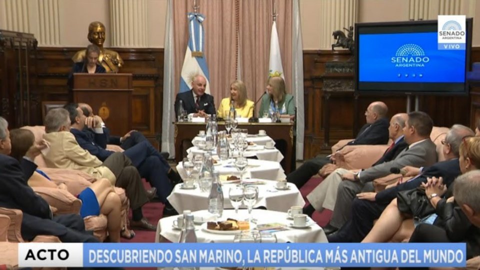 Al Senato Argentino la Repubblica di San Marino si presenta agli operatori turistici