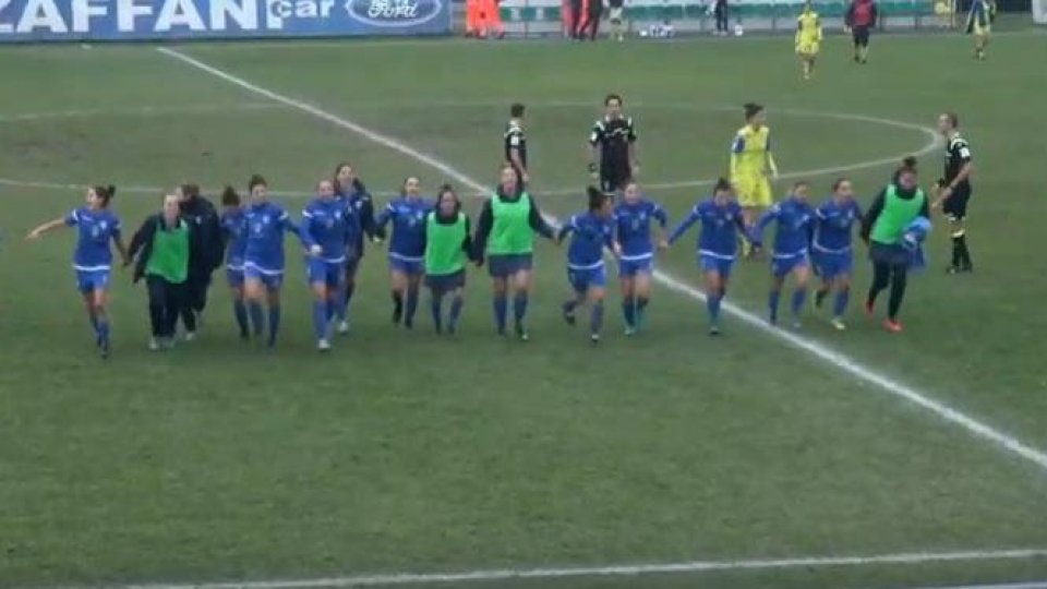 Femminile: San Marino da serie A, battuto il Chievo al 94'