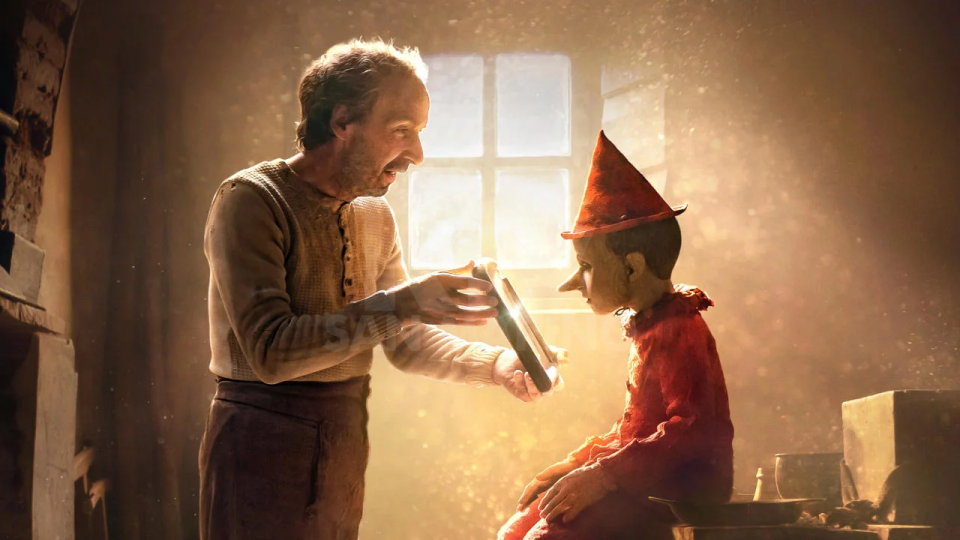 Roberto Benigni e Pinocchio
