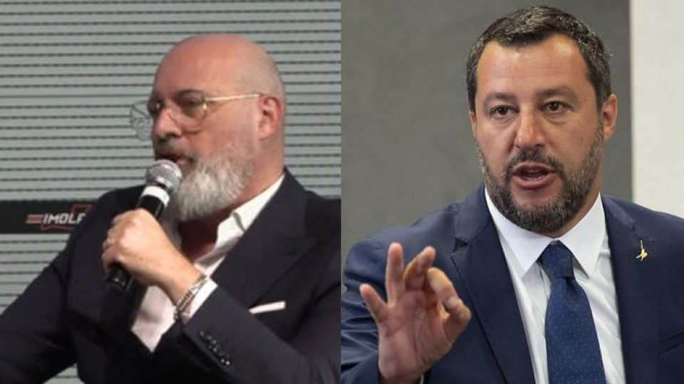 Stefano Bonaccini e Matteo Salvini (Ansa)Le parole di Salvini e Bonaccini