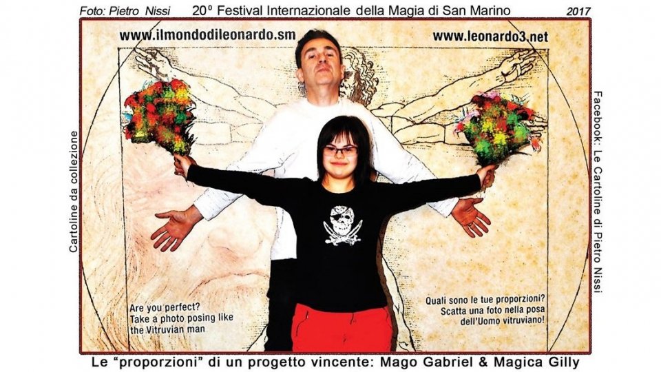 San Marino in cartolina con il suo festival della magia