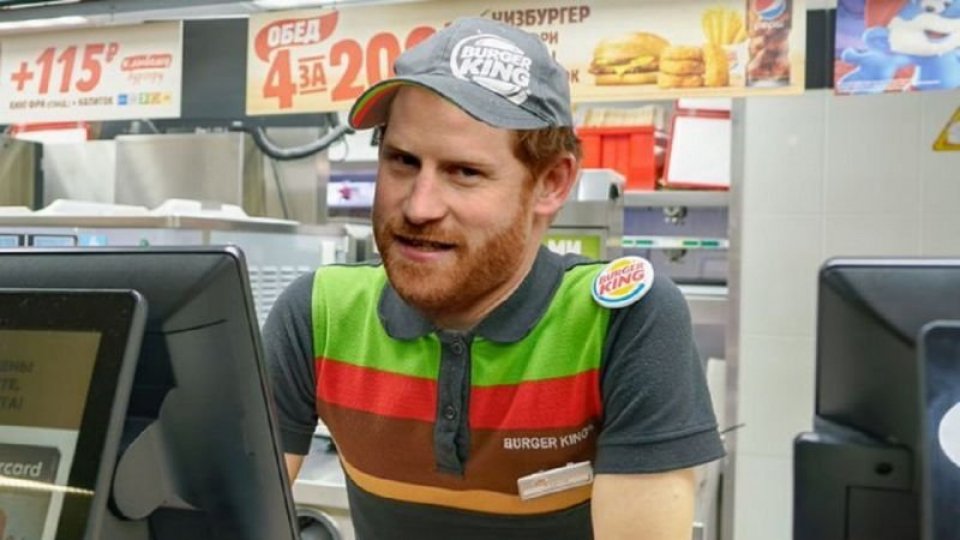 Burger King offre un lavoro a Harry