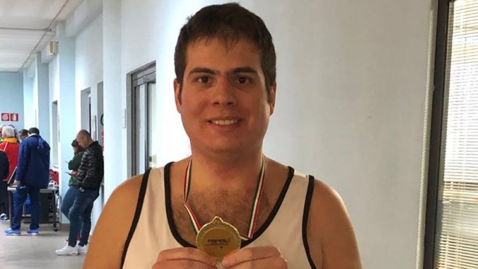 Marchetti d'oro nei 60 metri agli Italiani Indoor di atletica paralimpica di Ancona