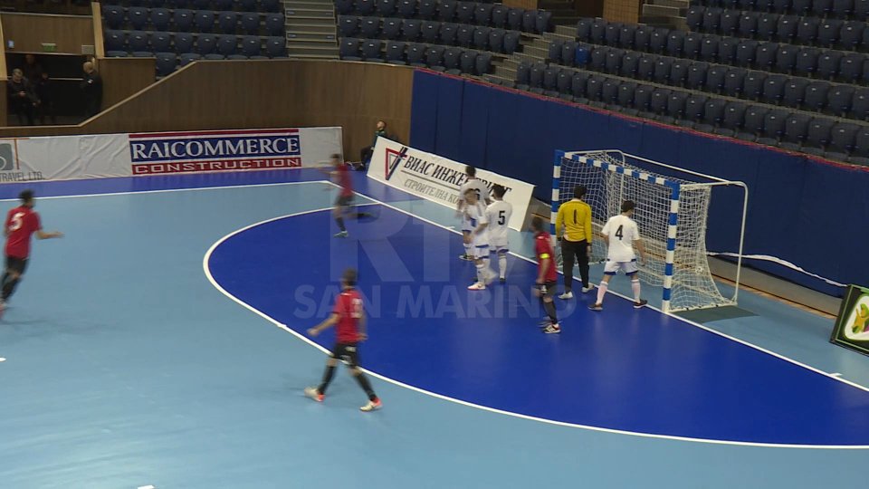 Futsal, San Marino segna un gol all'Albania